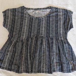 Natural by Known Supply Peplum Shirt